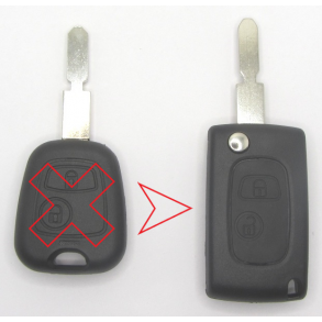 Citron fold-ud nglehus 2 knaps til ombygning