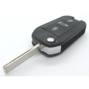 Citron fold-ud nglehus 3 knaps med ngle klinge HU83 med rille i siden (bagklap symbol i midten)