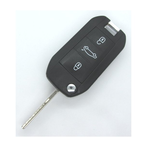 Citron fold-ud nglehus 3 knaps med ngle klinge HU83 med rille i siden (bagklap symbol i midten)