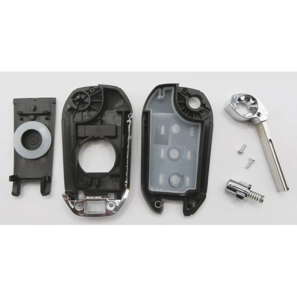 Citron fold-ud nglehus 3 knaps med ngle klinge HU83 med rille i siden (lygte symbol i midten)