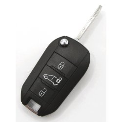 Citron fold-ud nglehus 3 knaps med ngle klinge HU83 med rille i siden (varevogn symbol i midten)