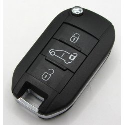 Citron fold-ud nglehus 3 knaps med ngle klinge HU83 med rille i siden (varevogn symbol i midten)