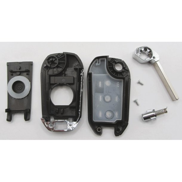 Citron fold-ud nglehus 3 knaps med ngle klinge VA2 (lygte symbol i midten)