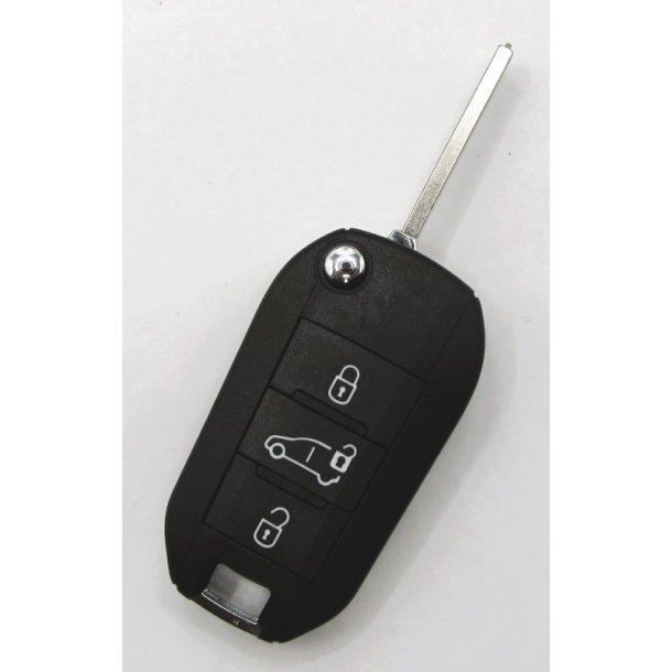 Citron fold-ud nglehus 3 knaps med ngle klinge VA2 (bagklap symbol i midten)