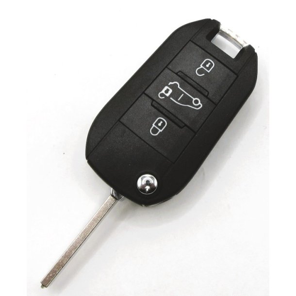 Citron fold-ud nglehus 3 knaps med ngle klinge VA2 (bagklap symbol i midten)