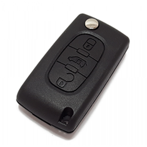 Fiat fold-ud nglehus 3 knaps (varevogn symbol i midten) u/batteriholder