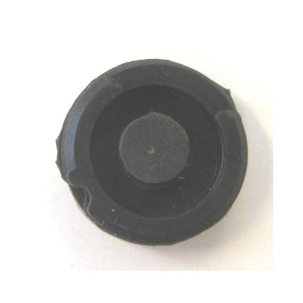 Citron gummi knap - til hulstrrelse 11 -12-mm