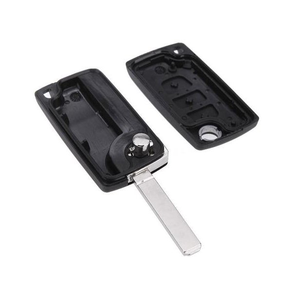 Peugeot fold-ud n�glehus 3 knaps (varevogn symbol i midten) u/batteriholder