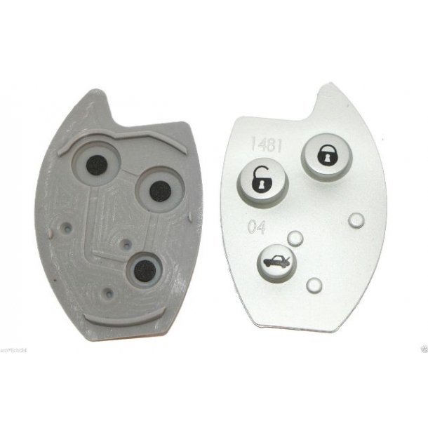 Citron gummi pad 3 knaps