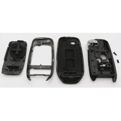 Renault fold-ud n�glehus 2 knaps med sort bagplade