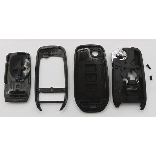 Renault fold-ud n�glehus 3 knaps med sort bagplade