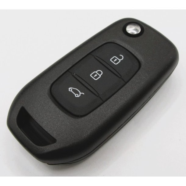 Renault fold-ud n�glehus 3 knaps med sort bagplade