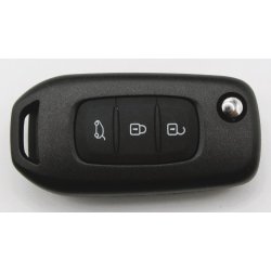 Renault fold-ud n�glehus 3 knaps med sort bagplade