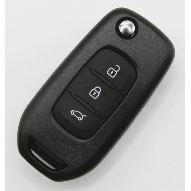 Renault fold-ud n�glehus 3 knaps med sort bagplade