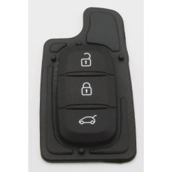 Renault gummi knap 3 knaps