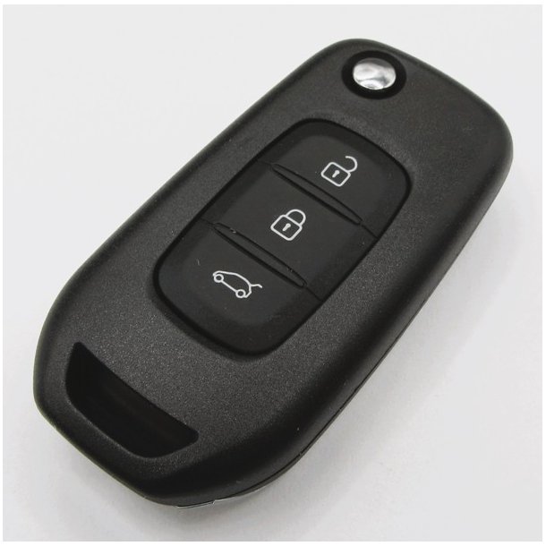 Renault fold-ud n�glehus 3 knaps med hvid bagplade