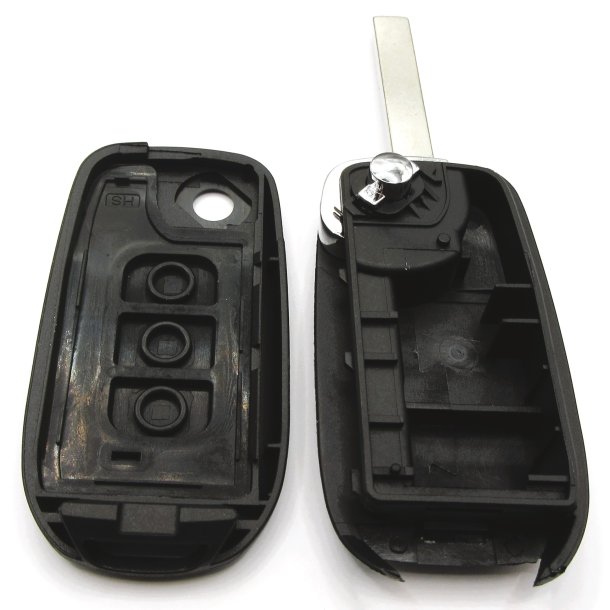 Renault fold-ud n�glehus 3 knaps med bagklap