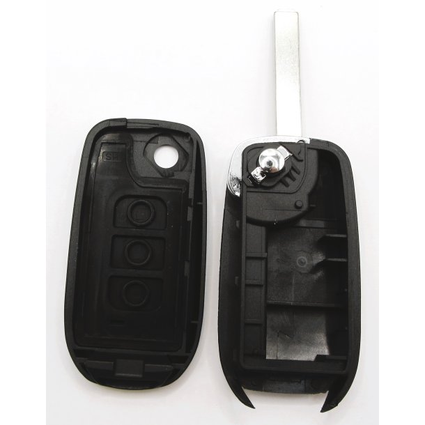 Renault fold-ud n�glehus 3 knaps med varevogn symbol