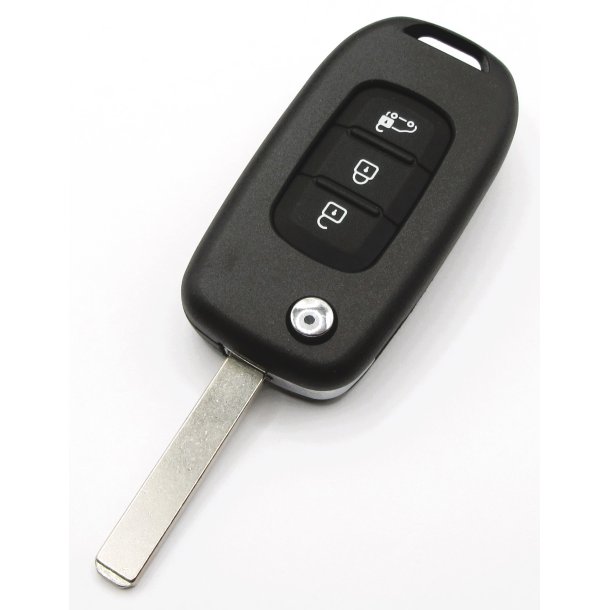 Renault fold-ud n�glehus 3 knaps med varevogn symbol