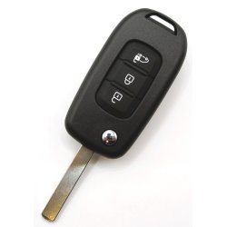 Renault fold-ud n�glehus 3 knaps med varevogn symbol