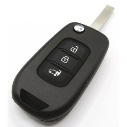 Renault fold-ud n�glehus 3 knaps med varevogn symbol