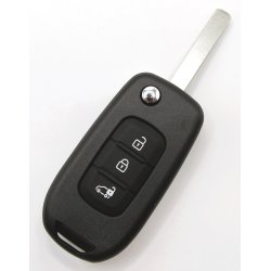 Renault fold-ud n�glehus 3 knaps med varevogn symbol