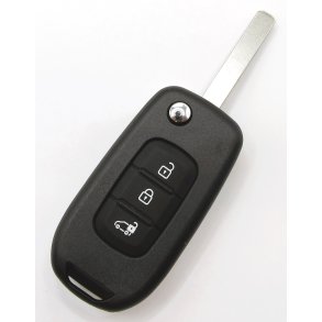 Renault fold-ud n�glehus 3 knaps med varevogn symbol