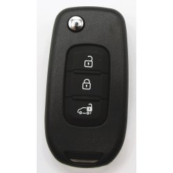 Renault fold-ud n�glehus 3 knaps med varevogn symbol