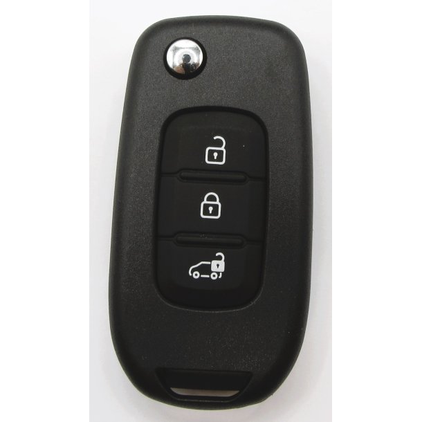 Renault fold-ud n�glehus 3 knaps med varevogn symbol