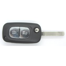 Mercedes fold-ud n�glehus 2 knaps m/batteriholder