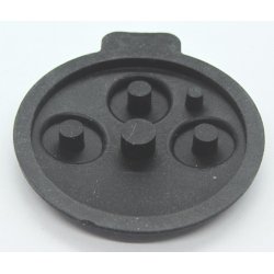 Smart gummi pad, 3 knaps
