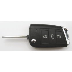 VW fold-ud n�glehus 3 knaps Alu