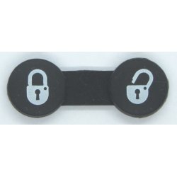 VW gummi pad 2 knaps