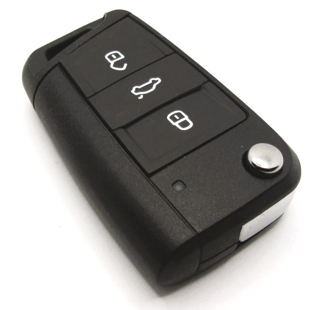 VW fold-ud n�glehus 3 knaps