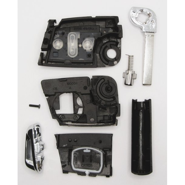 VW fold-ud n�glehus 3 knaps Alu