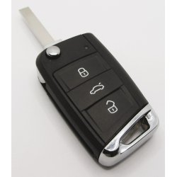 VW fold-ud n�glehus 3 knaps Alu