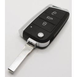 VW fold-ud n�glehus 3 knaps Alu side