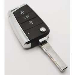 VW fold-ud n�glehus 3 knaps Alu side