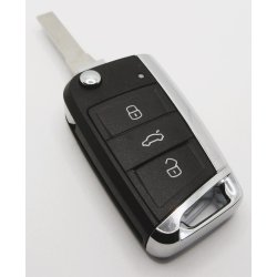 VW fold-ud n�glehus 3 knaps Alu side