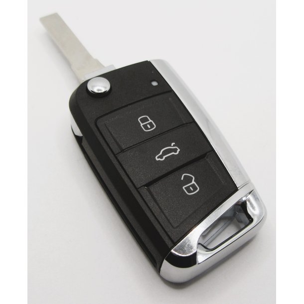 VW fold-ud n�glehus 3 knaps Alu side