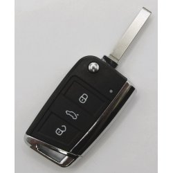 VW fold-ud n�glehus 3 knaps Alu side