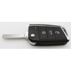 VW fold-ud n�glehus 3 knaps Alu side