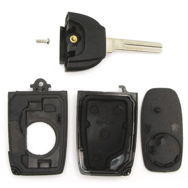 Volvo fold-ud n�glehus 2 knaps