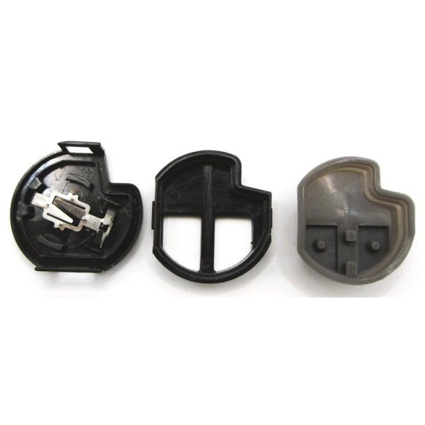 Nissan elektronik kasse med gummi pad, 2 knaps