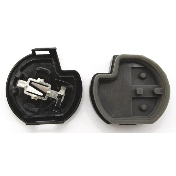 Nissan elektronik kasse med gummi pad, 2 knaps